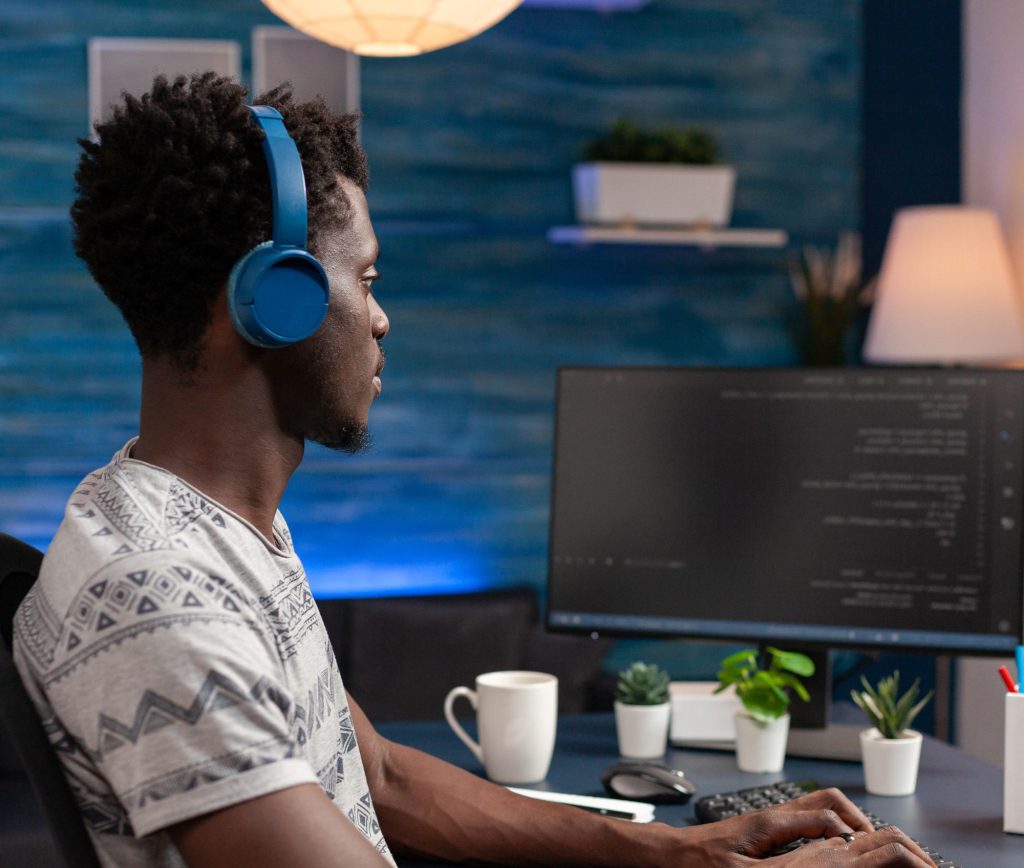 a developer guy working